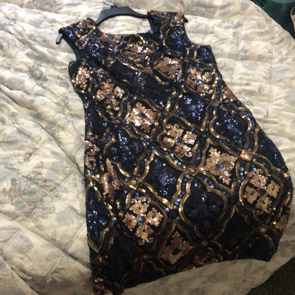 Nicole Miller Sequin Dress